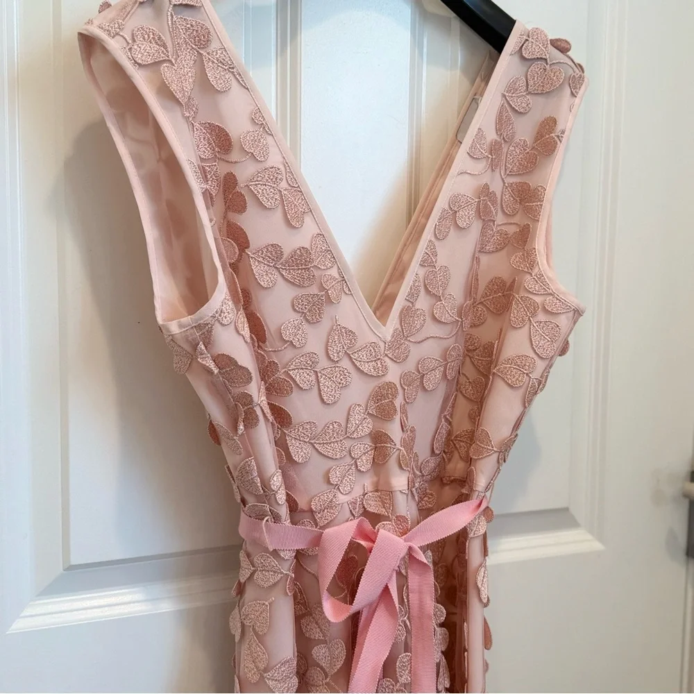 NWOT Marella by Max Mara Flora Long Dress Powder Pink Size: US6 M Spring/ Party - Picture 13 of 16